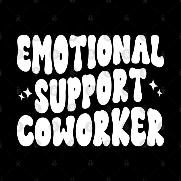 Co Worker Emotional Support Coworker colleague by WildFoxFarmCo