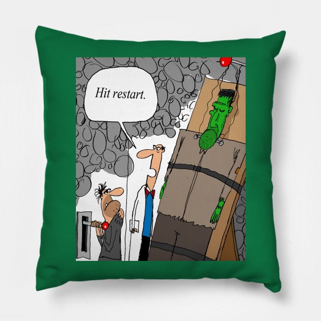 Hit restart. Pillow by larrylambert