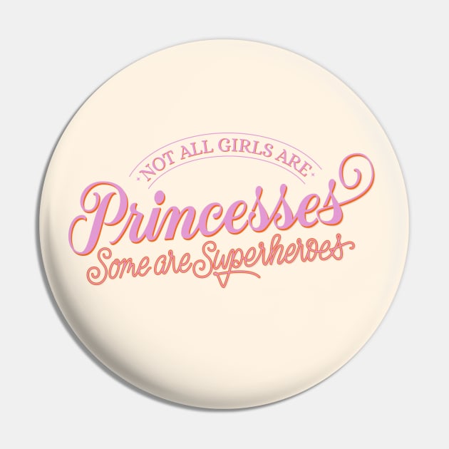 Superheroine Pin by CalliLetters