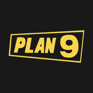 Plan 9 in yellow T-Shirt