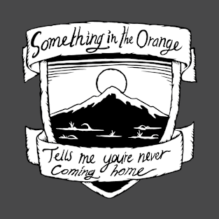 Something in the Orange - Zach Bryan - Illustrated Lyrics T-Shirt