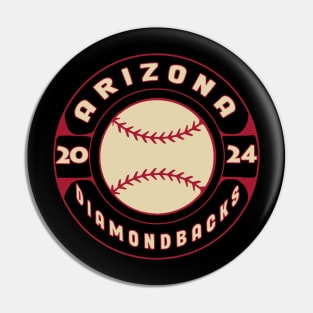 Diamondbacks Baseball Pin