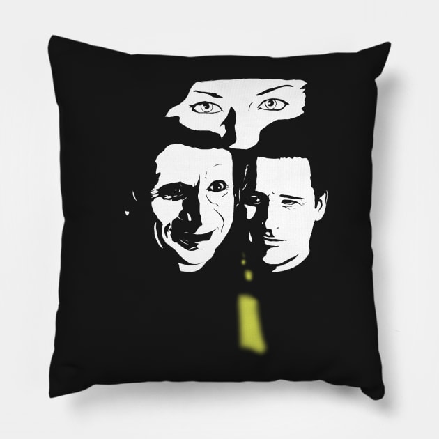 We've Met Before, Haven't We? Pillow by DuddyInMotion