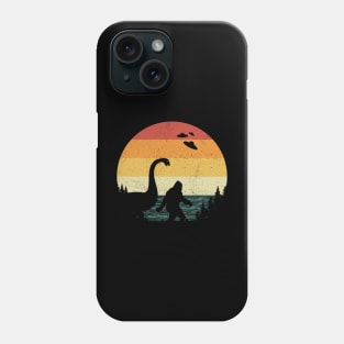 Bigfoot Loch Ness Monster Phone Case