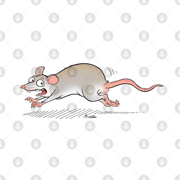 Rat On The Run. by JedDunstan