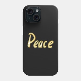 Sparkly Peace Phone Case