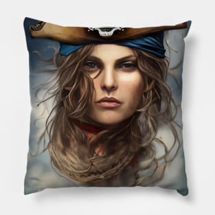 Female Pirate Pillow