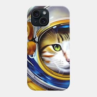 Space Traveller Cat Phone Case