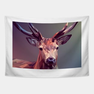 Abstract Deer Tapestry