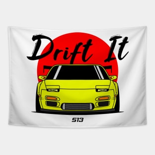 Yellow S13 Front Tapestry