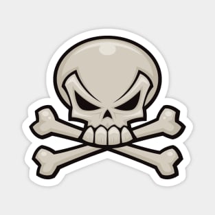 Skull and Crossbones Magnet