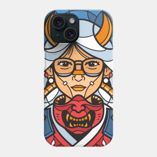 Cyberpunk Japanese Woman Phone Case