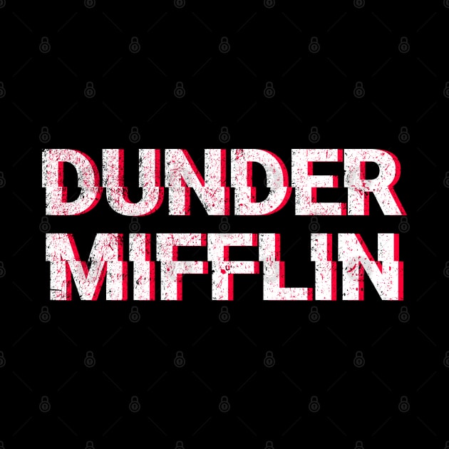 Dunder Mifflin Glitch by Printnation