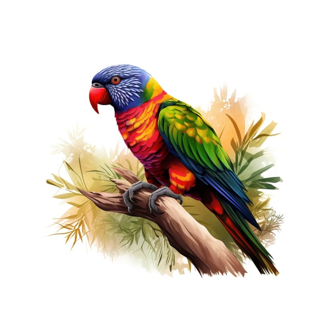 Rainbow Lorikeet by zooleisurelife