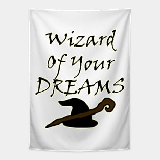 Wizard Of Your Dreams (Black) Tapestry