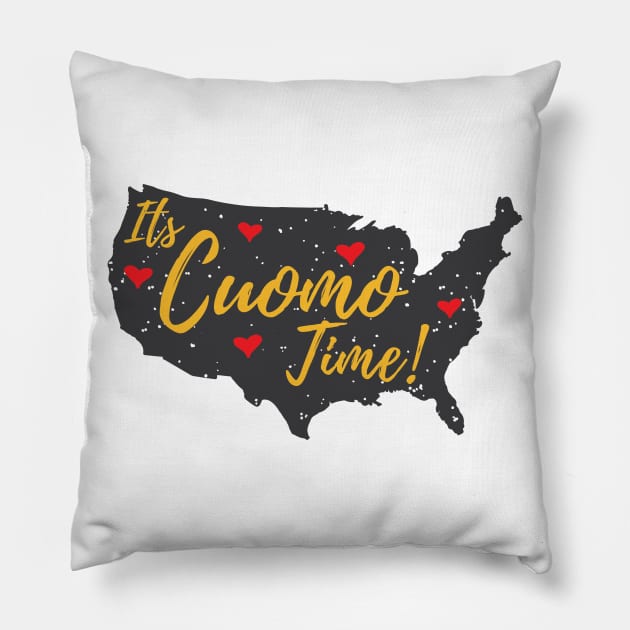 Its Cuomo Time! Pillow by Live.Good