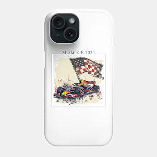 2024 Miami Grand Prix F1 T-Shirt - Merchandise | Unique F1 Tracks Design | Limited Edition | Perfect Gift for Miami F1 Fans Phone Case