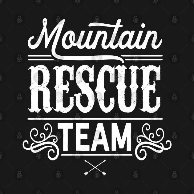 Ski Patrol Mountain Rescuer Rescue Rescuing Team by dr3shirts