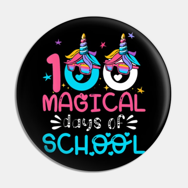 100th Day of Kindergarten For Girls 100 Magical Days Pin by Cristian Torres