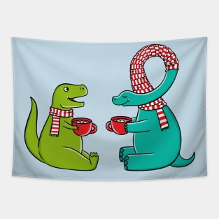 Cozy Dinosaurs Tapestry