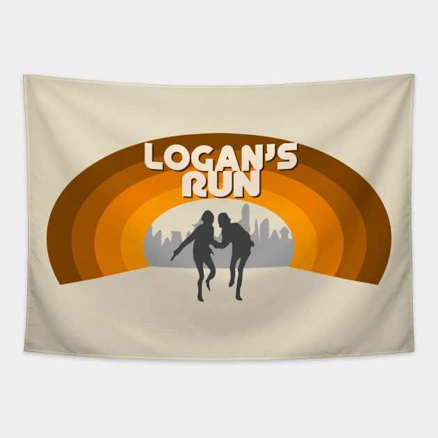 Logan's Run Tapestry by ilrokery