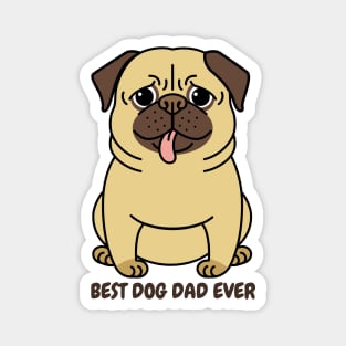 Best Dog Dad Ever Magnet