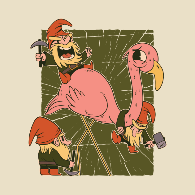 The Great Flamingo Hunt by Cosmo Gazoo