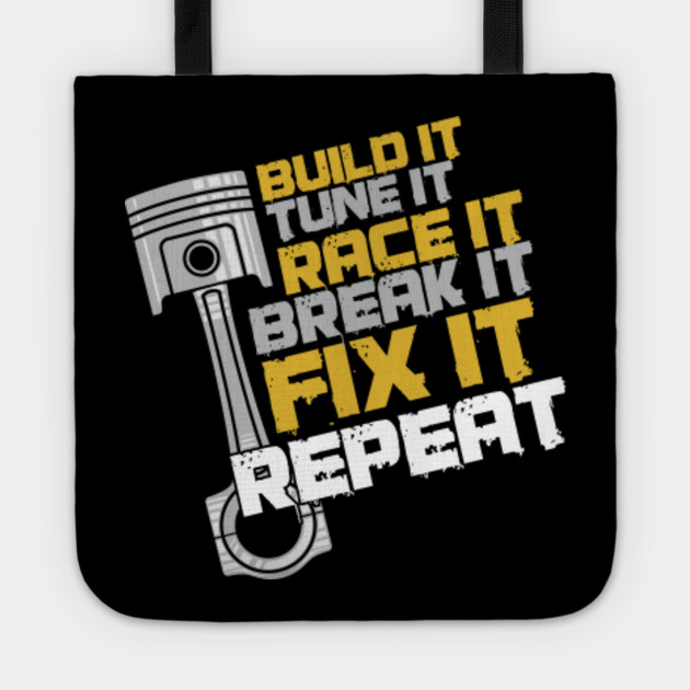Auto Car Racing Professional Racer Gifts Build It Tune It Race It Mechanic