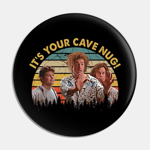 Vintage It's Your Cave Nug Pin by Crazy Cat Style