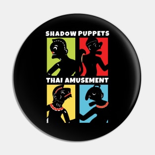 Shadow Puppets Pin