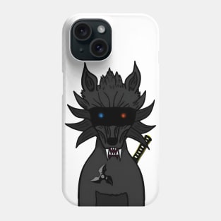 BussyWolves Ninja wolf Phone Case