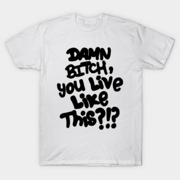 Damn bitch you live like this