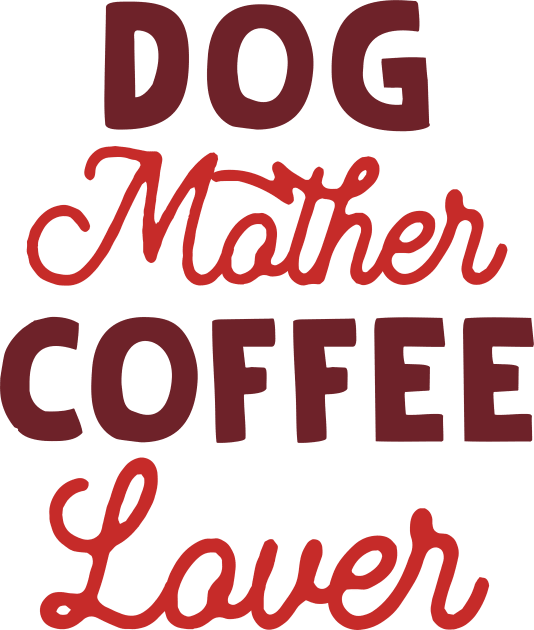 Dog Mother Coffee Lover Kids T-Shirt by HamzaNabil