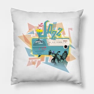 Jazz Radio Pillow