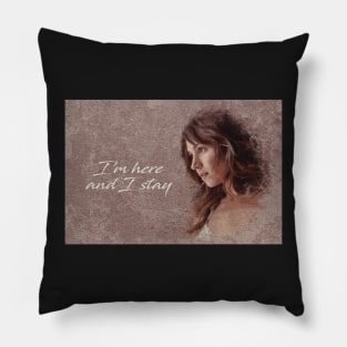 Waverly Earp - Im here and I stay Pillow