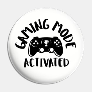 gaming mode activated Pin