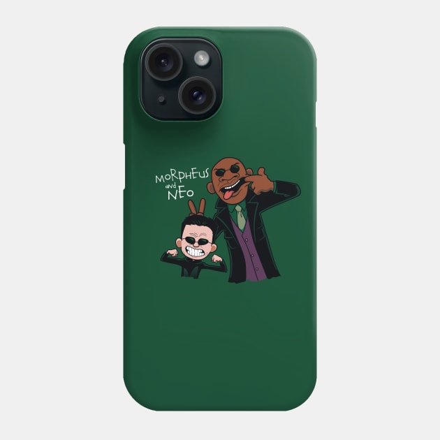 Morpheus and Neo Phone Case by jasesa