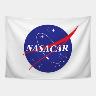 Nasa Nascar Logo Tapestry