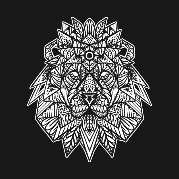 Lion Tribal by Barabarbar artwork