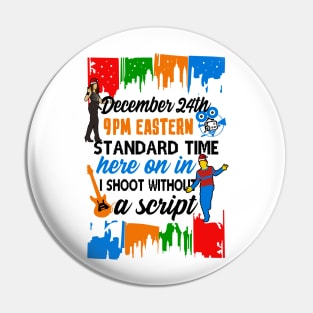 Rent Musical Christmas Sweatshirt Pin