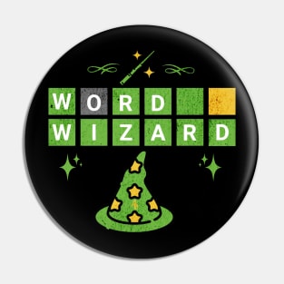 Wordle Wizard Pin