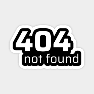 404 NOT FOUND Magnet