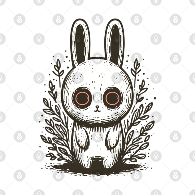 Zombie bunny by Evgmerk