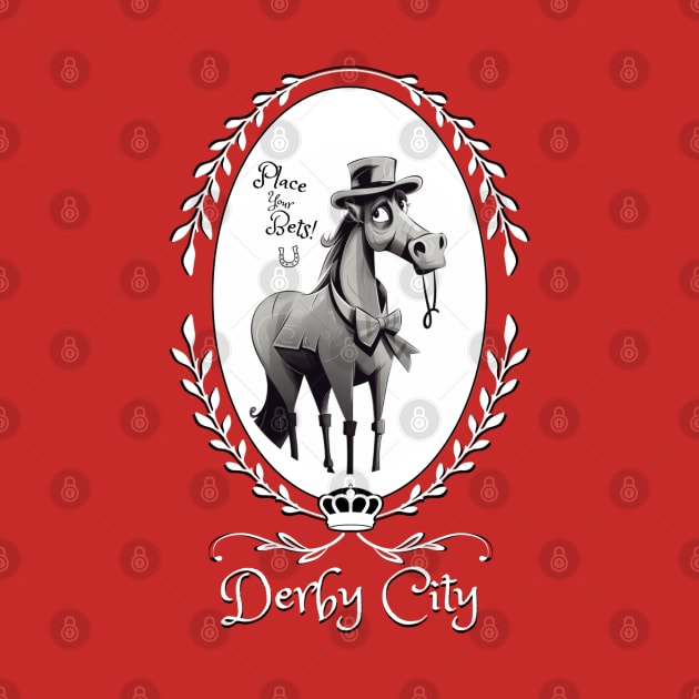 Derby City Collection: Place Your Bets 5 (Red) by TheArtfulAllie