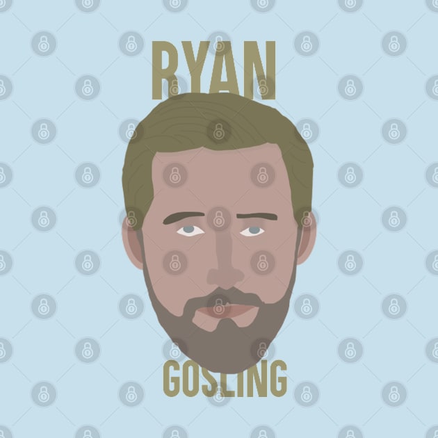 Ryan Gosling Head by JorisLAQ