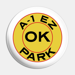 A-1 EZ OK Park - Logo Only Pin