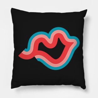 Big clown kiss Pillow