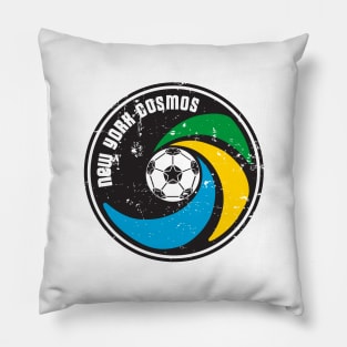 1971 New York Cosmos Vintage Soccer Pillow