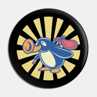 Pingu Noot Retro Japanese Pin