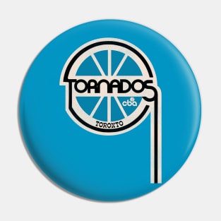 Defunct Toronto Tornados Basketball Team Pin